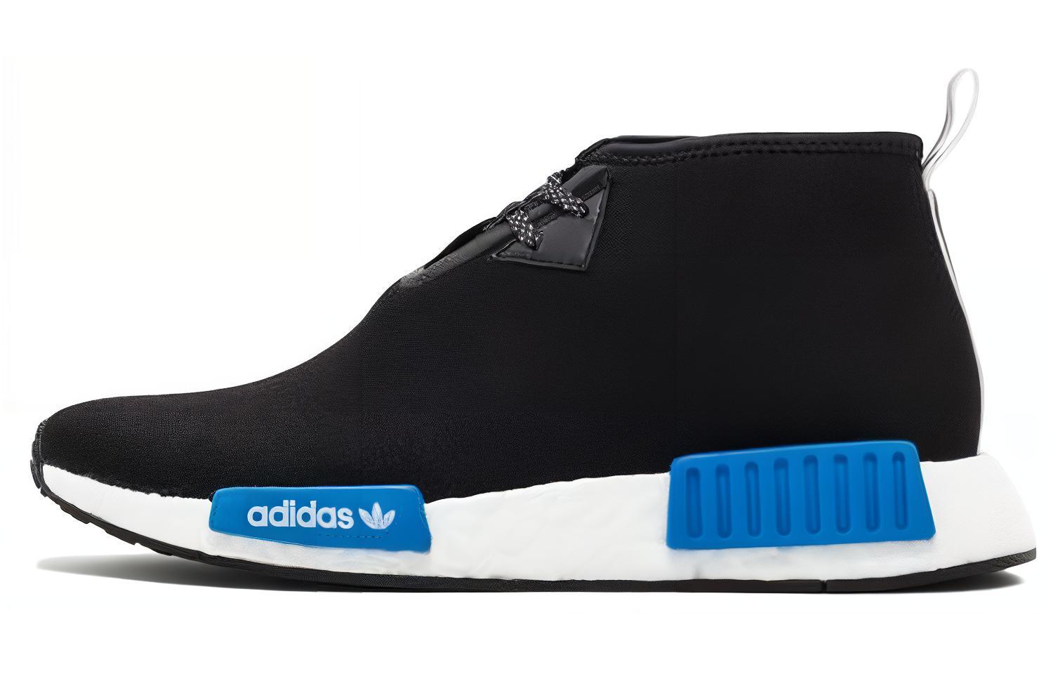 Кроссовки унисекс Adidas NMD C1 Porter черные, синие, 44 2/3 EU