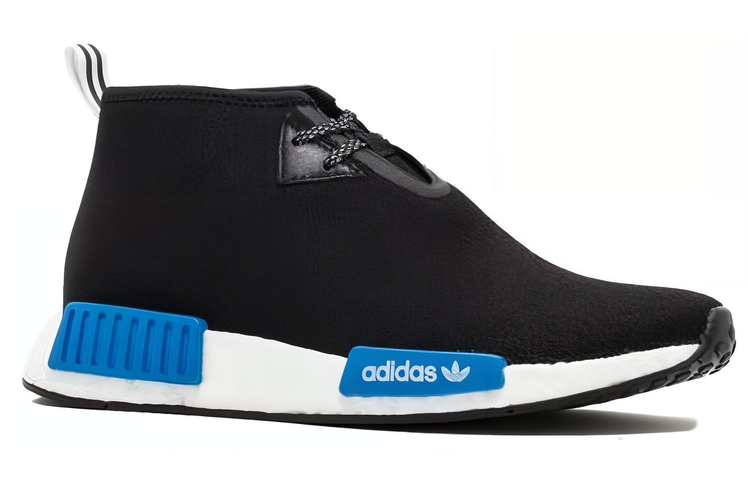 Кроссовки унисекс Adidas NMD C1 Porter черные, синие, 44 2/3 EU