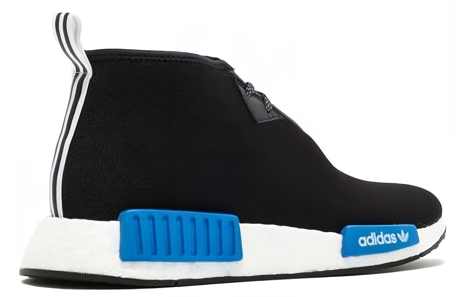 Кроссовки унисекс Adidas NMD C1 Porter черные, синие, 44 2/3 EU