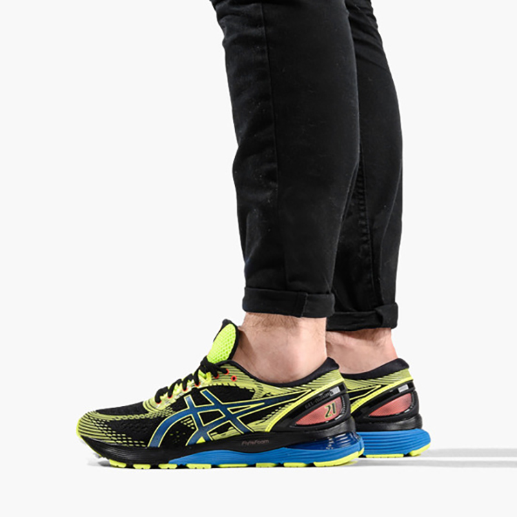 Кроссовки мужские ASICS Gel Nimbus 21 SP, safety yellow, 44 EU