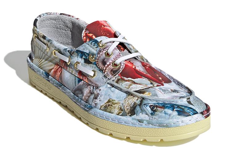 Кеды мужские Adidas Saint Florent blue-yellow, 38 EU