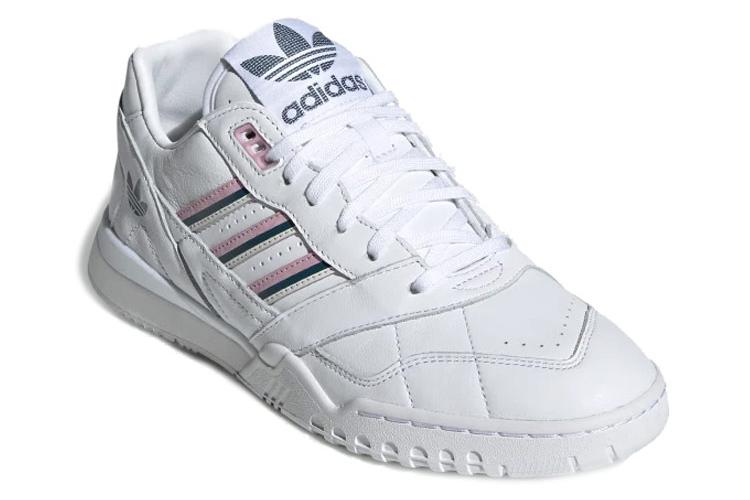 Кеды женские Adidas A.R. Trainer белые, розовые, 36 2/3 EU