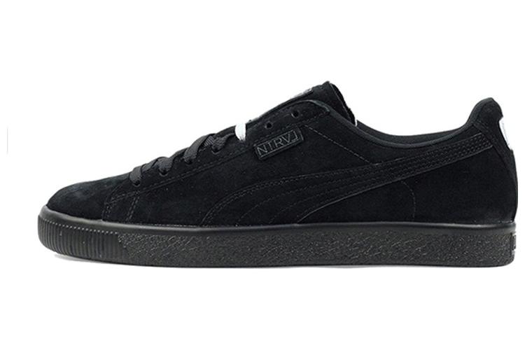 Спортивные кеды унисекс PUMA Clyde Staple черные, 44.5 EU