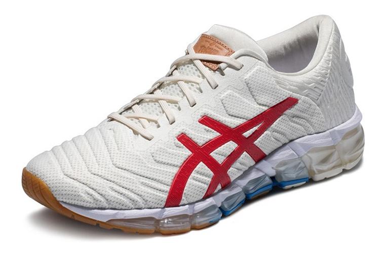 Кроссовки мужские ASICS Gel Quantam 360 5 белые-красные, 46 EU