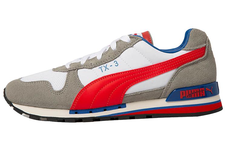 Кроссовки унисекс PUMA Tx 3 красные, синие, белые, 35.5 EU