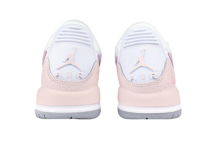 Кроссовки женские Jordan Legacy 312 Low-Top розово-белые, 36 EU