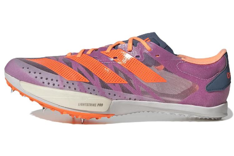 Кроссовки Adidas Adizero Ambition фиолетово-оранжевые, 40 EU