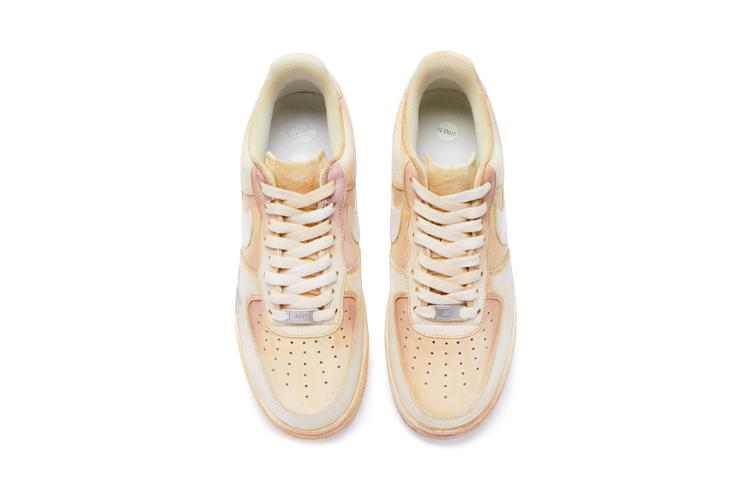 Кеды женские Nike Air Force 1 Low GS бежевые, 40 EU