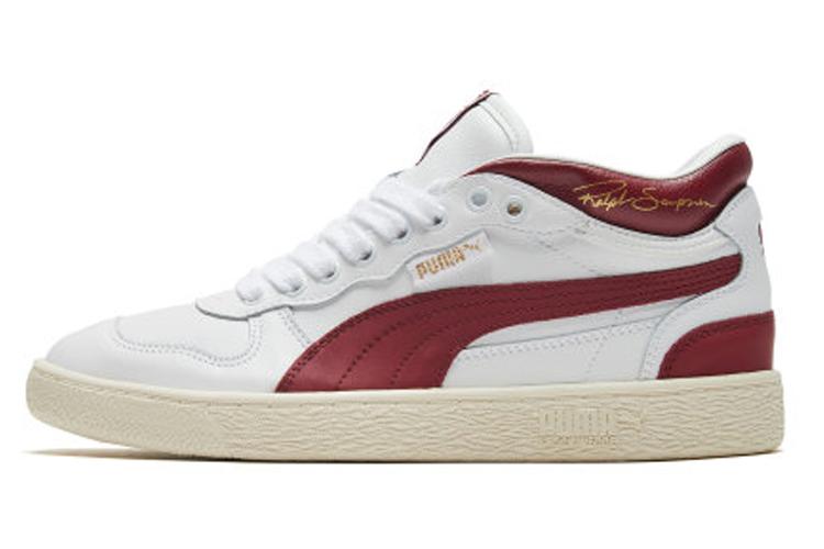 Кроссовки унисекс PUMA Ralph Sampson Demi OG белые, красные, 37 EU