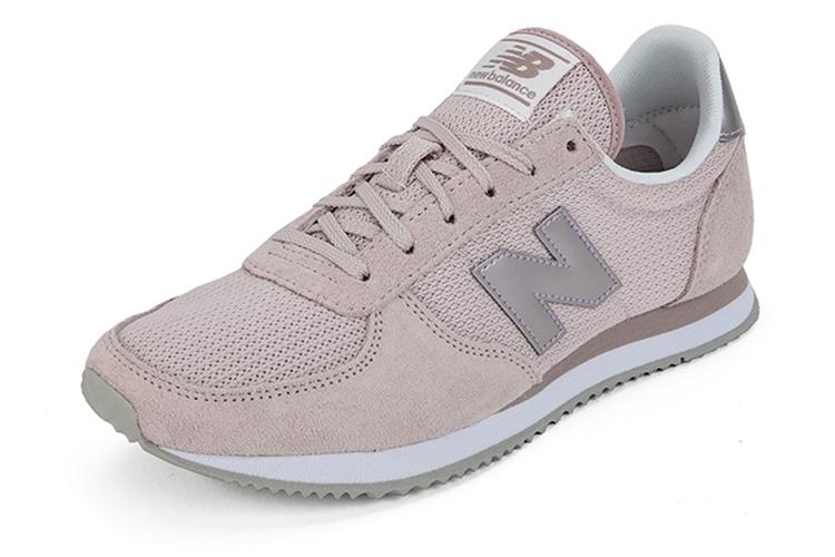 Кроссовки женские New Balance 220 розовые/красные, 37.5 EU