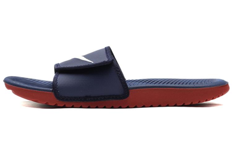 Шлепанцы мужские Nike Kawa Adjust Slipper красные/синие, 40 EU