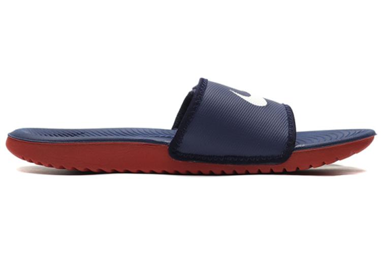 Шлепанцы мужские Nike Kawa Adjust Slipper красные/синие, 40 EU