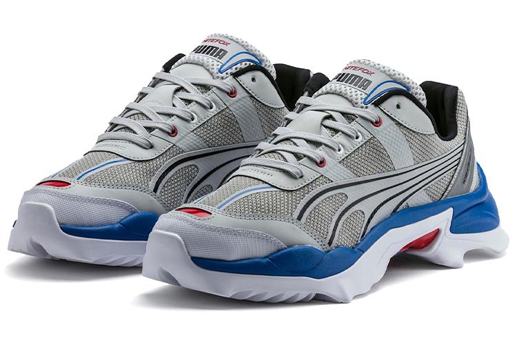 Кроссовки унисекс PUMA Nitefox Highway серые, синие, 42 EU