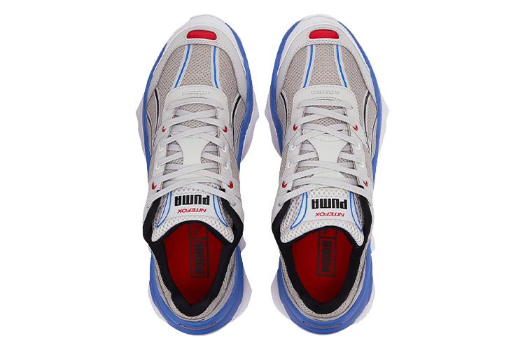 Кроссовки унисекс PUMA Nitefox Highway серые, синие, 42 EU