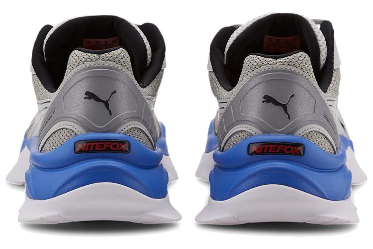 Кроссовки унисекс PUMA Nitefox Highway серые, синие, 42 EU