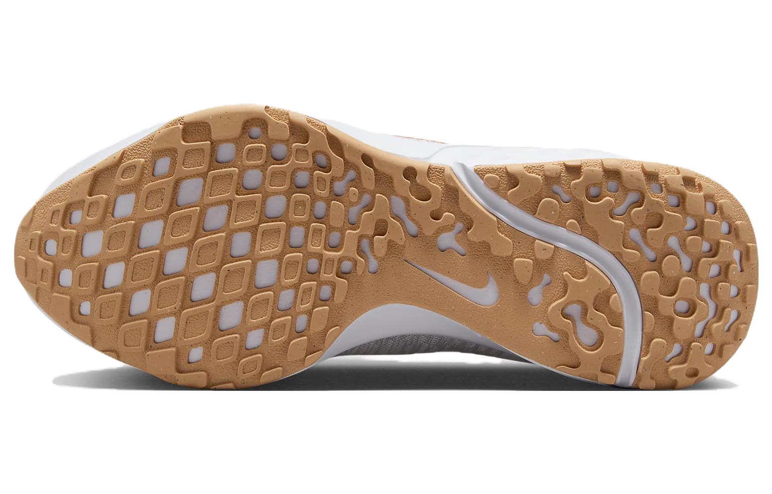 Кроссовки женские Nike Renew Run 4 белый, фиолетовый, оранжевый, 38 EU