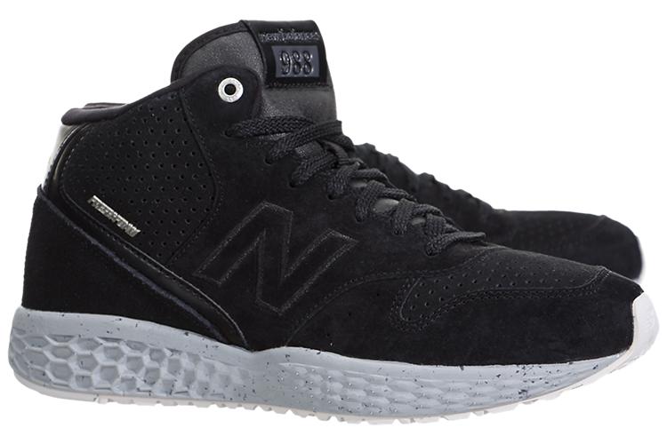 Кроссовки мужские New Balance 988 Fresh Foam Mid черные, 40.5 EU