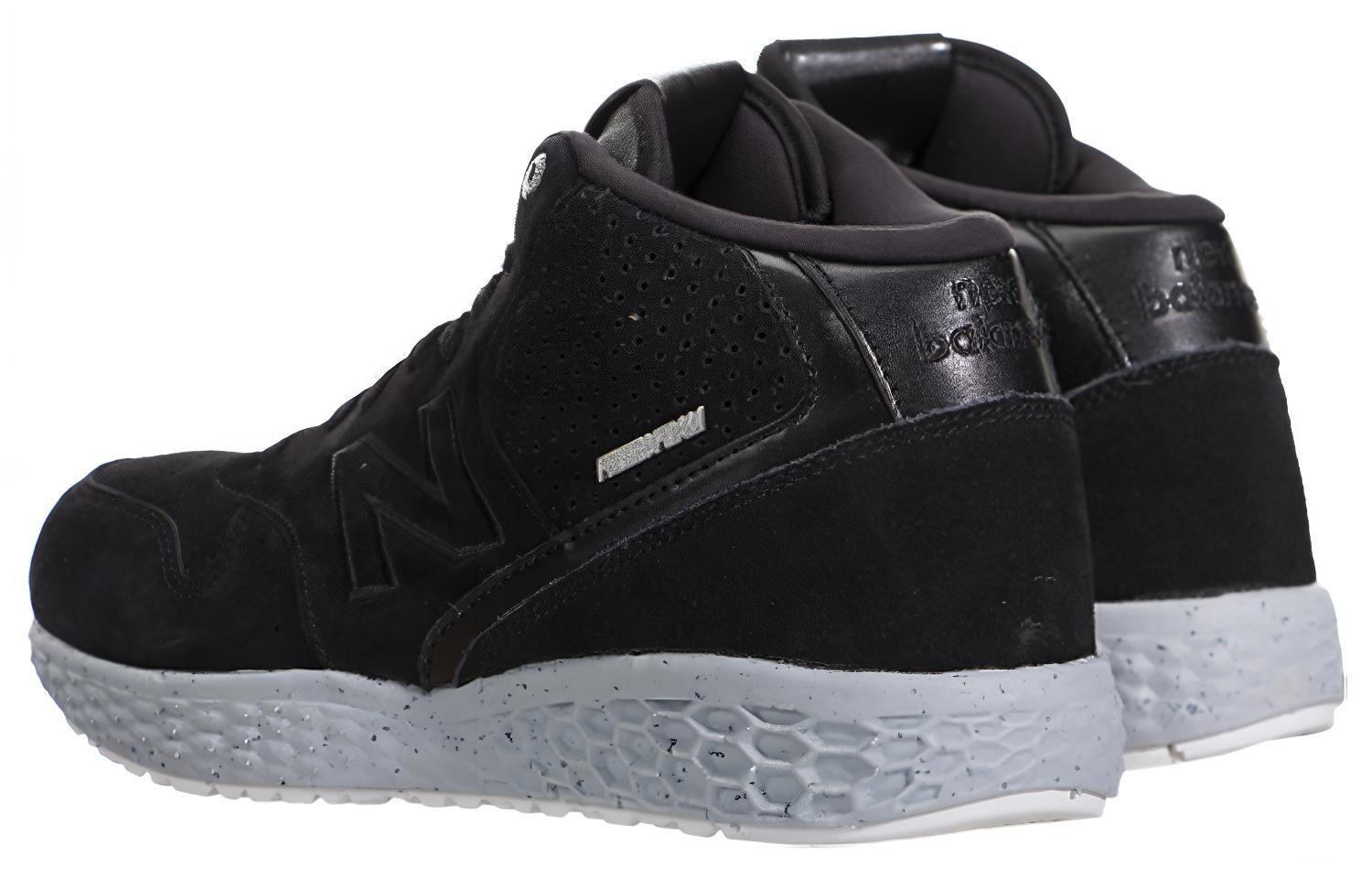 Кроссовки мужские New Balance 988 Fresh Foam Mid черные, 40.5 EU