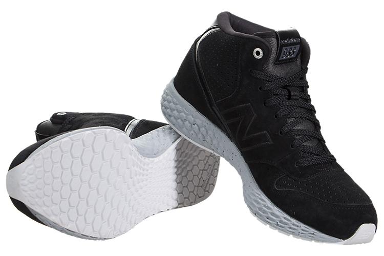 Кроссовки мужские New Balance 988 Fresh Foam Mid черные, 40.5 EU