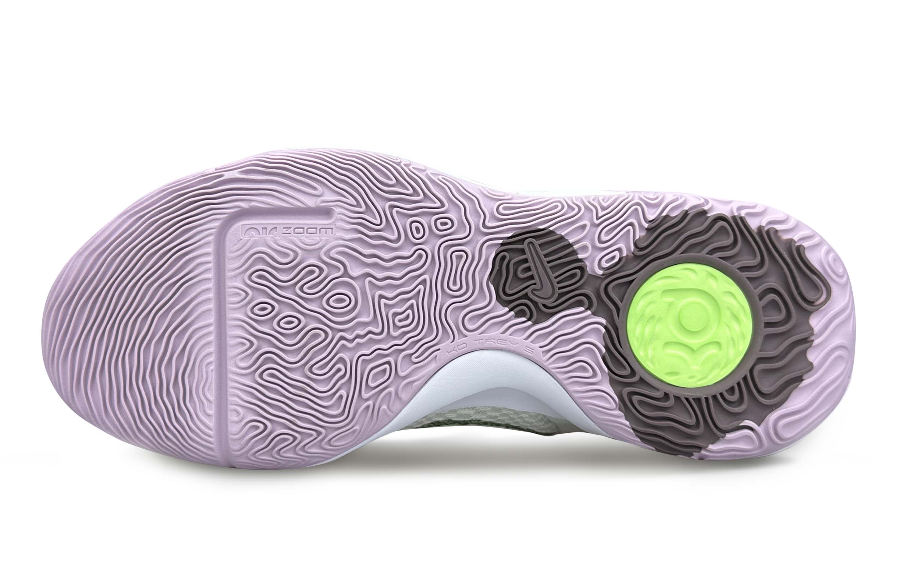 Кроссовки унисекс Nike Trey 5 Vintage белый/фиолетовый/розовый, 40 EU