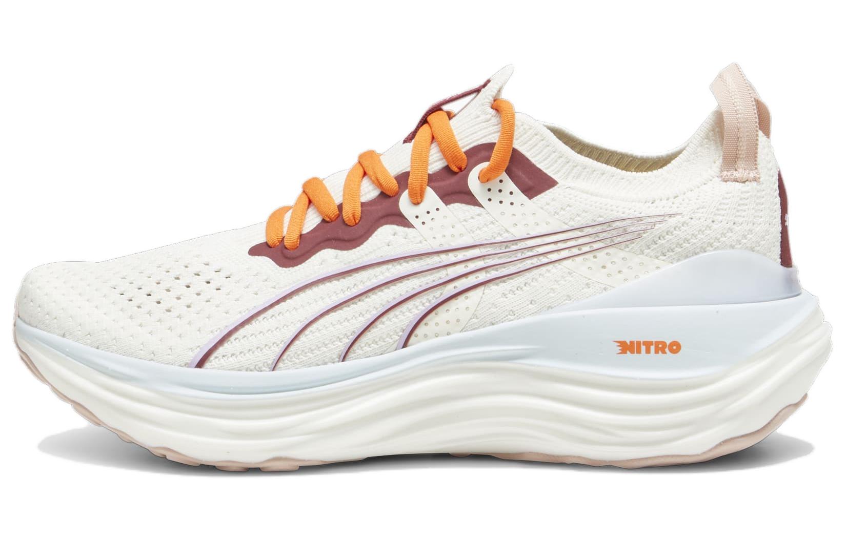 Кроссовки женские PUMA ForeverRun Nitro X Lemlem белые, 39 EU