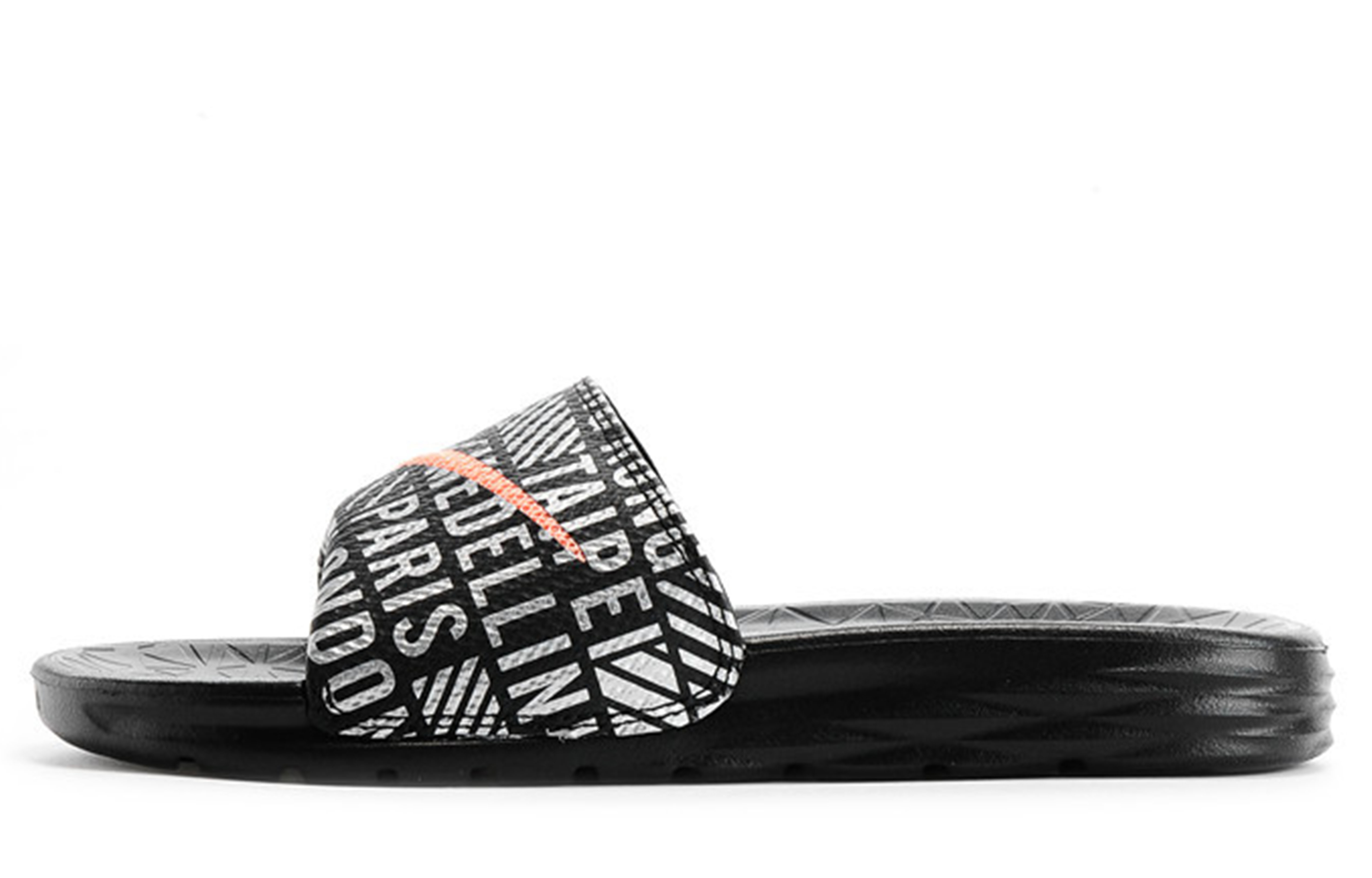 Шлепанцы женские Nike Benassi Solarsoft Sld 2 черные, 36.5 EU