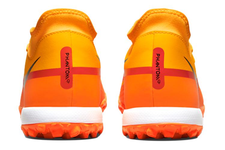 Бутсы мужские Nike Phantom GT2 Academy DF TF оранжево-черные, 38.5 EU