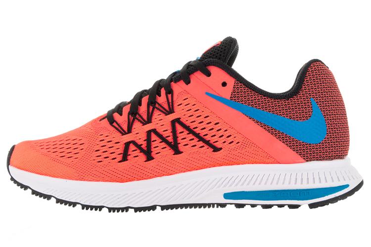 Кроссовки женские Nike Air Zoom Winflo 3, bright mango, 36.5 EU