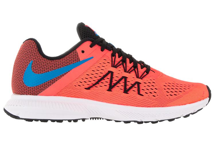 Кроссовки женские Nike Air Zoom Winflo 3, bright mango, 36.5 EU