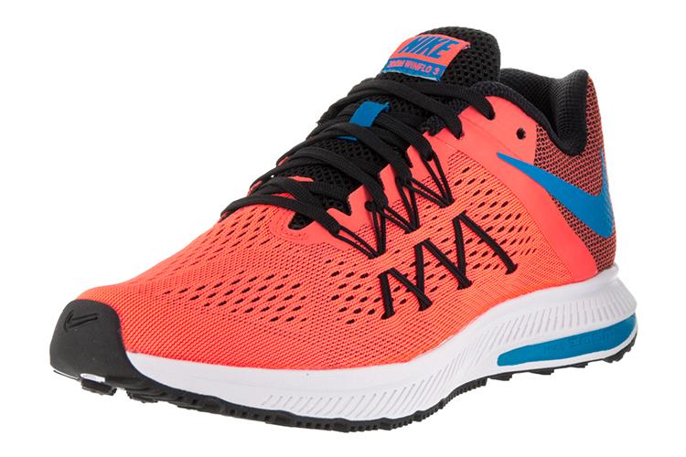 Кроссовки женские Nike Air Zoom Winflo 3, bright mango, 36.5 EU