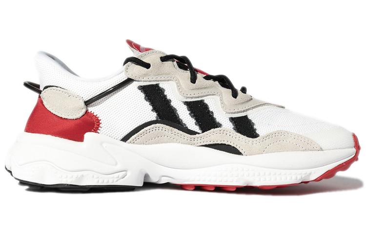 Кроссовки унисекс Adidas Ozweego Bait X Street Fighter Ryu белые-бежевые, 43 1/3 EU