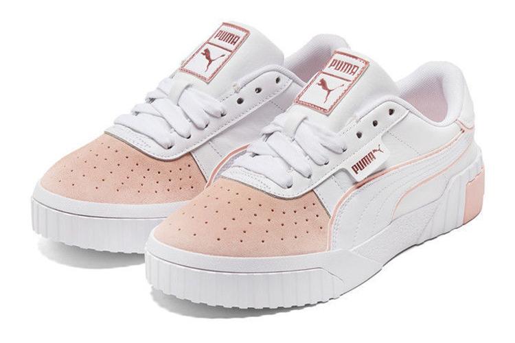 Кеды женские PUMA Wms Cali белые, розовые, 37 EU