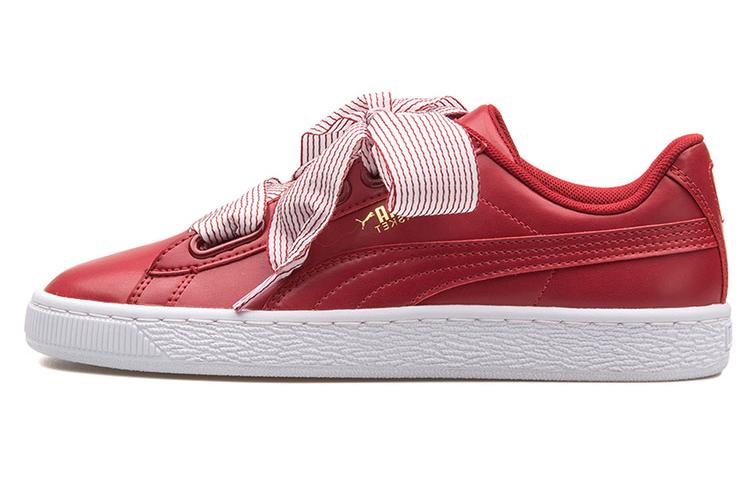 Кеды женские PUMA Enzobasket Heart красные/белые, 40 EU