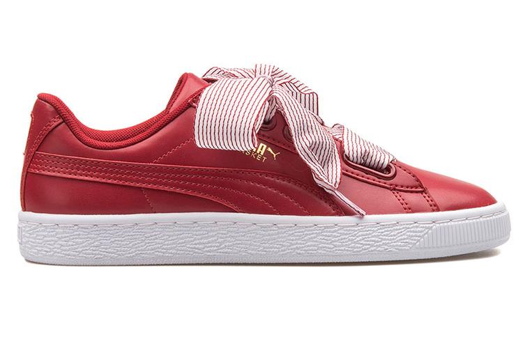 Кеды женские PUMA Enzobasket Heart красные/белые, 40 EU