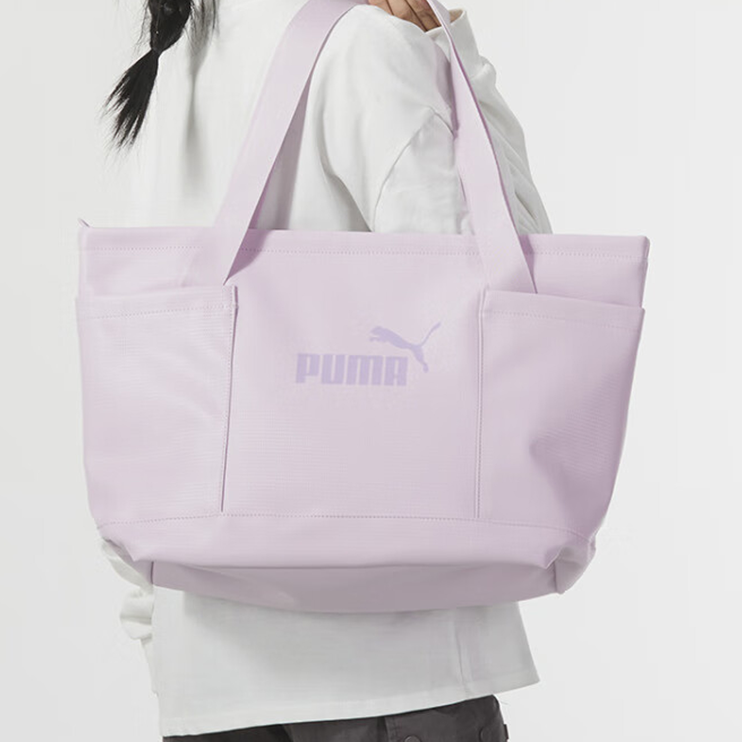 Сумка женская PUMA 090277-02 розовая, Medium EU