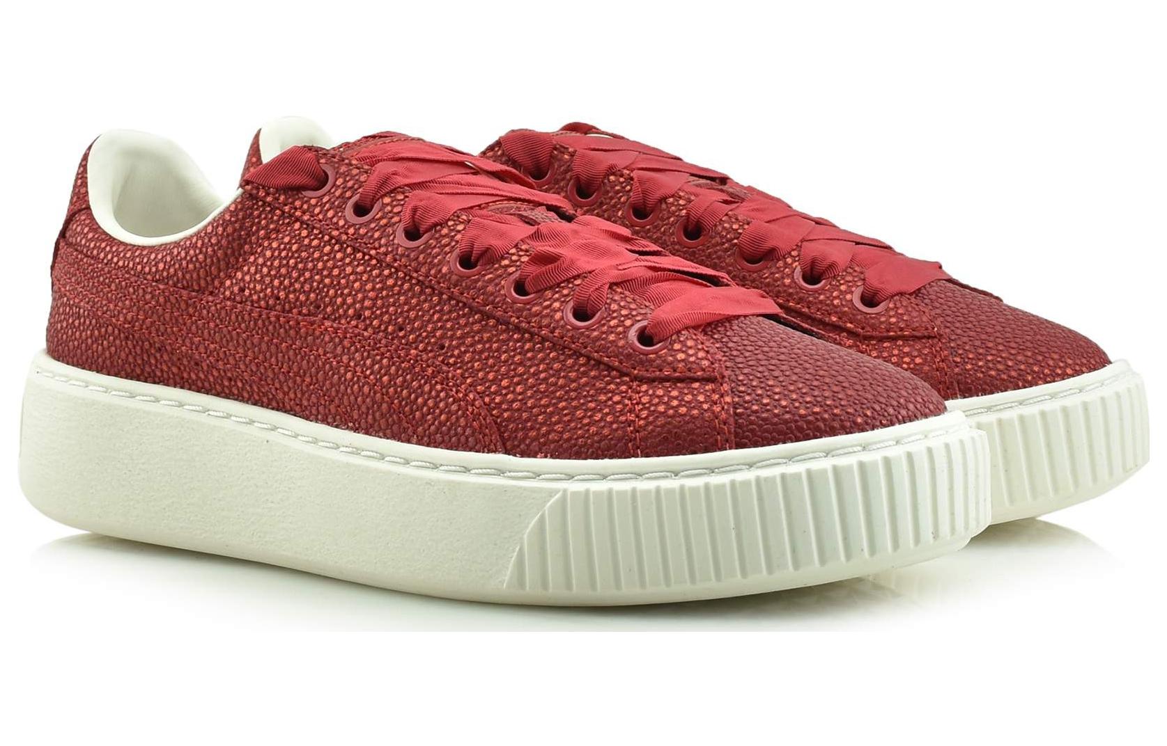 Кеды женские PUMA Platform Lux красные, 38 EU