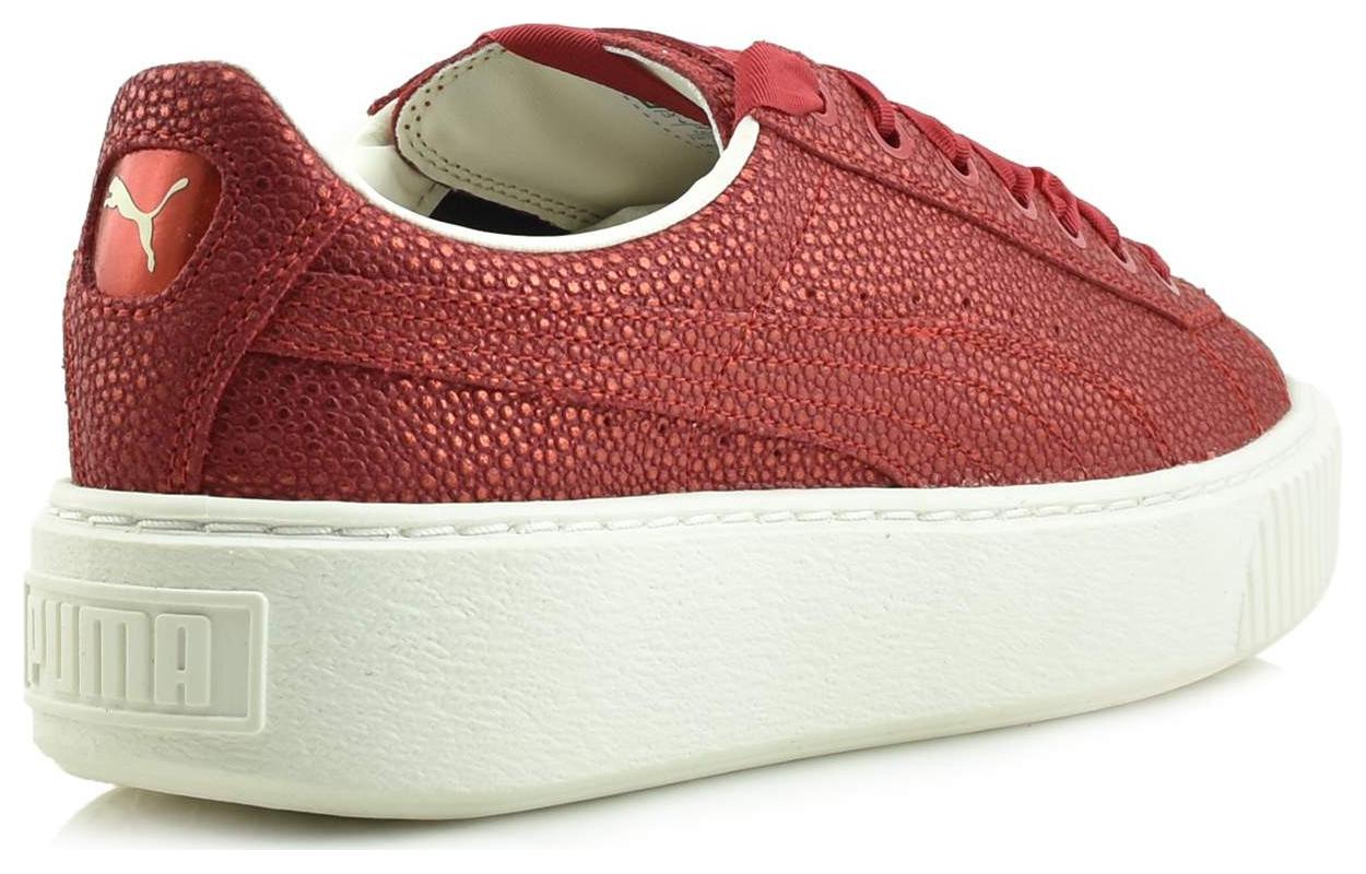 Кеды женские PUMA Platform Lux красные, 38 EU