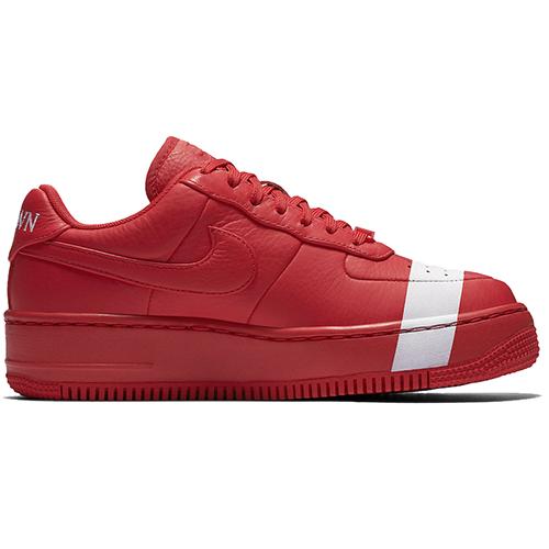 Кеды женские Nike Air Force 1 Upstep Lux university red, 37.5 EU