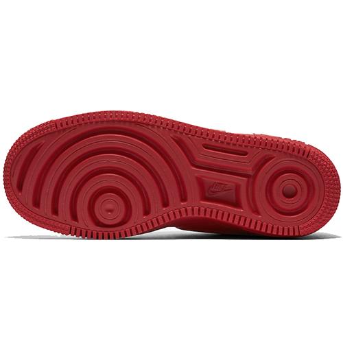 Кеды женские Nike Air Force 1 Upstep Lux university red, 37.5 EU