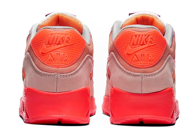 Кроссовки женские Nike Air Max 90 Prm platinum crimson/bright purple, 44.5 EU