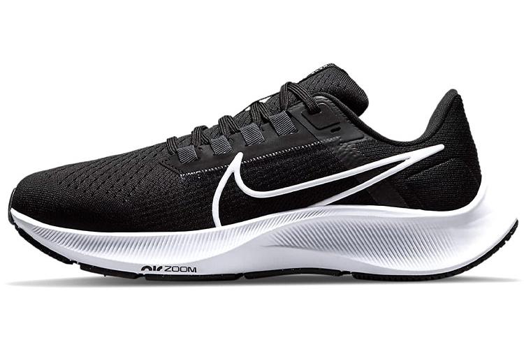 Кроссовки женские Nike Air Zoom Pegasus 38 черно-белые, 42 EU
