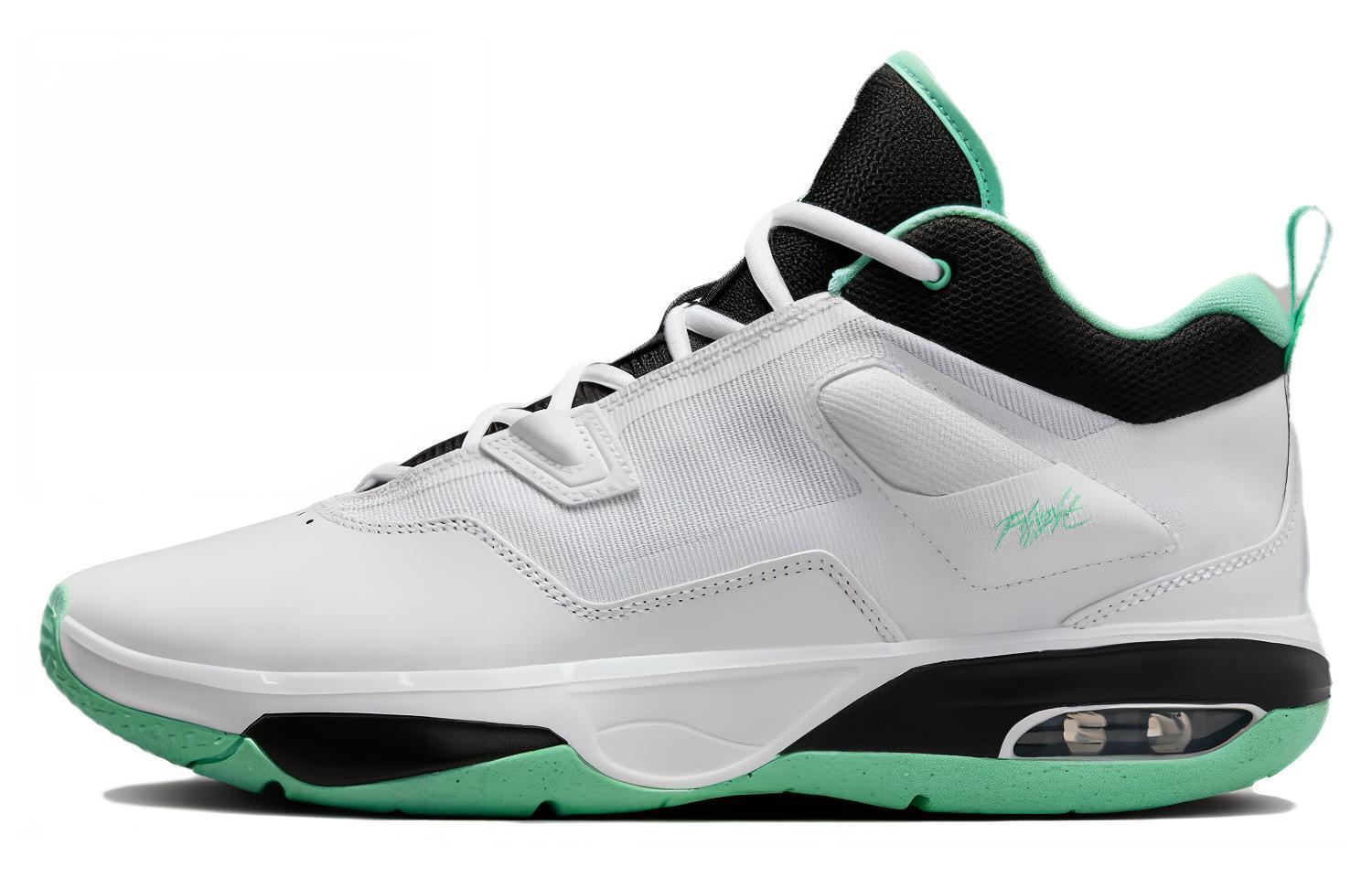 Кроссовки мужские Jordan Stay Loyal 3 белый и зелёный, 43 EU