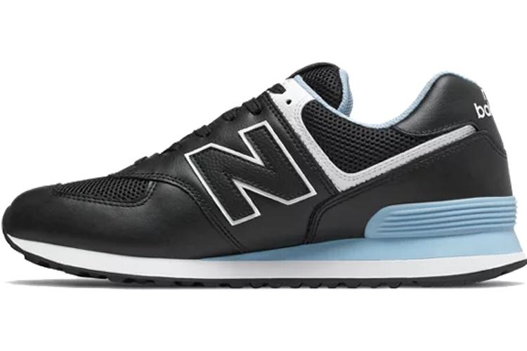 Кроссовки унисекс New Balance 574v2 черные, 37 EU