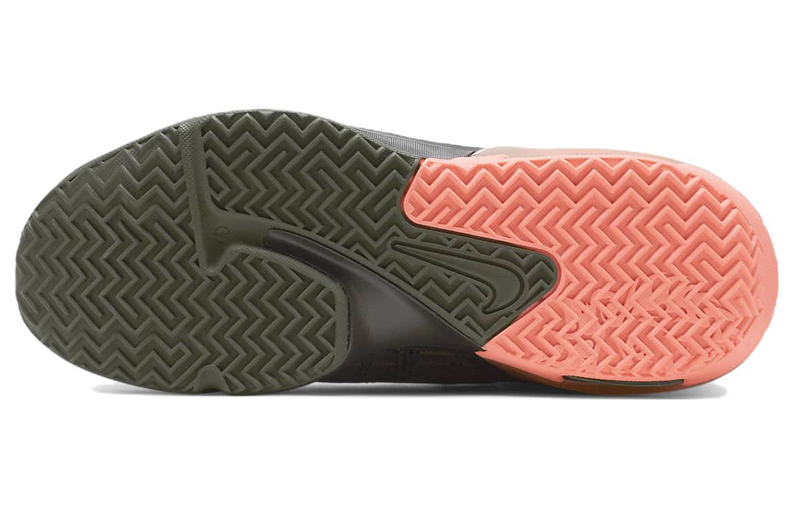 Кроссовки мужские Nike LeBron Witness 6 EP черные, зеленые, розовые, 43 EU