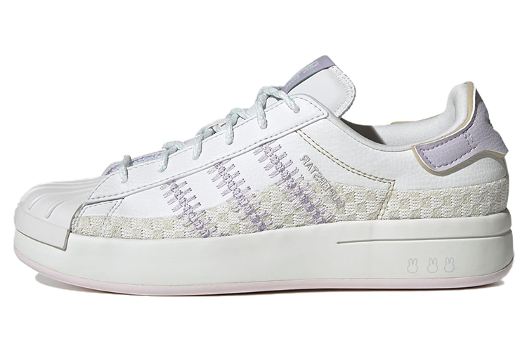 Кеды женские Adidas Superstar Ayoon crystal white silver, 36 2/3 EU