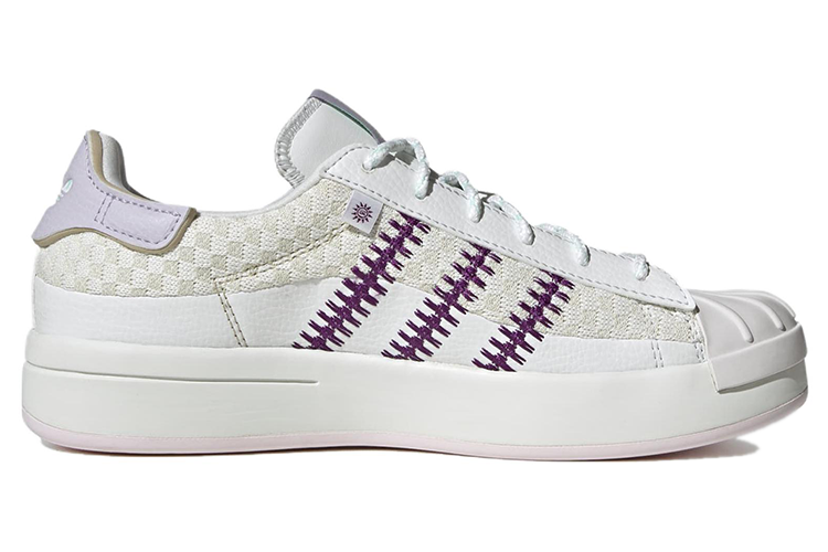 Кеды женские Adidas Superstar Ayoon crystal white silver, 36 2/3 EU