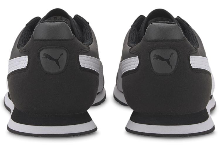 Кроссовки унисекс PUMA Cabana Run черные/серые, 43 EU