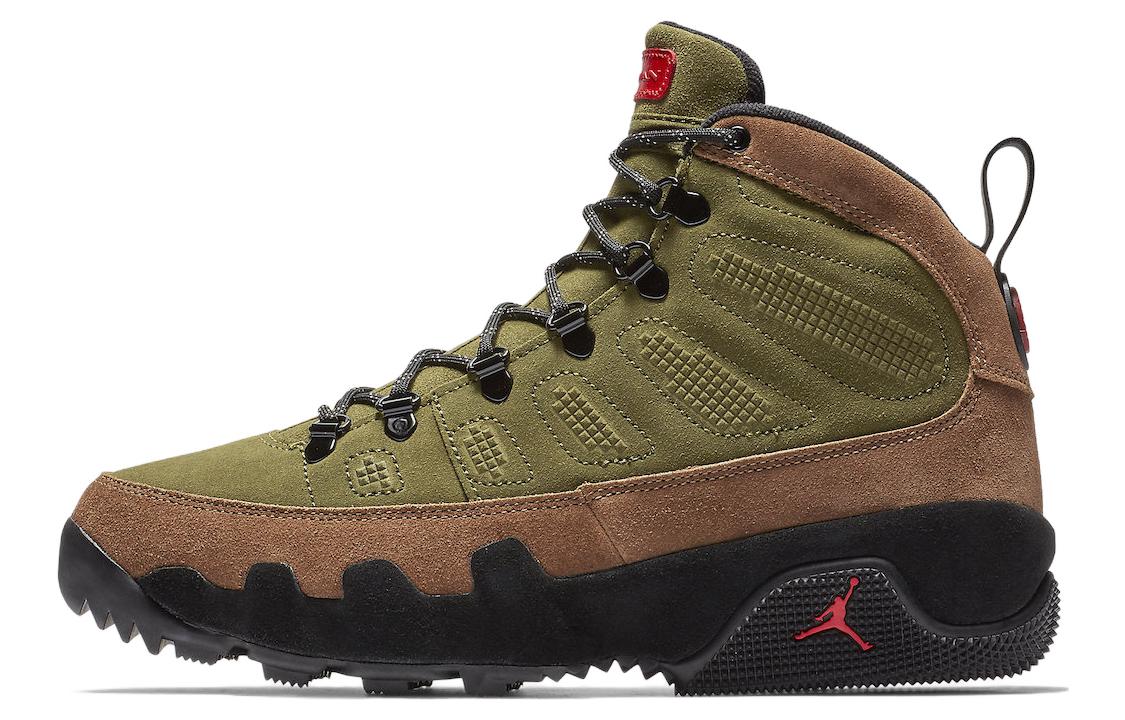 Кроссовки мужские Jordan 9 Retro Nrg военный коричневый, 41 EU