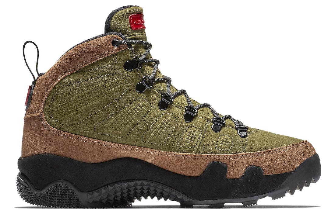 Кроссовки мужские Jordan 9 Retro Nrg военный коричневый, 41 EU