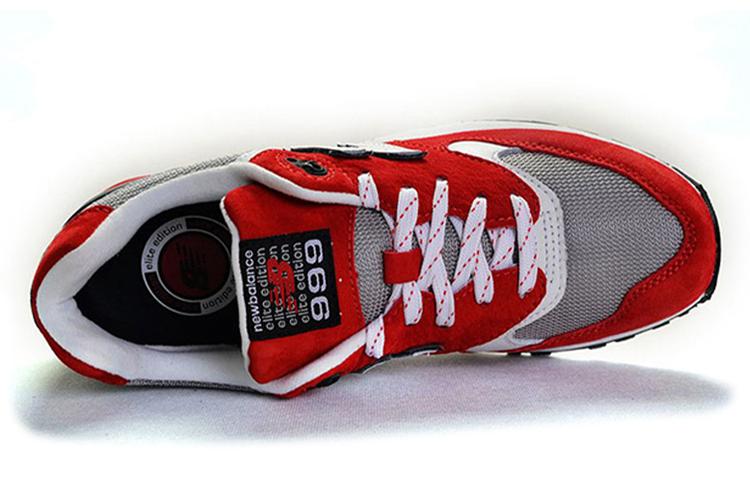 Кроссовки мужские New Balance ML999, красные-серые, 43 EU